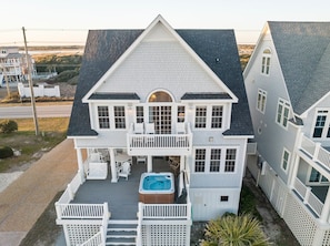 Oceanfront Hot Tub