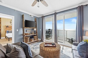 Living Area with Balcony