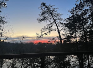 Vue depuis l’hébergement