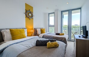 Bedroom 2 with Balcony access