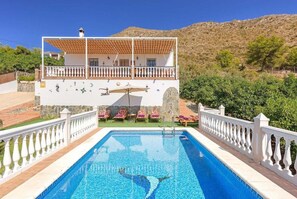 Beautiful villa with private pool and terrace with panoramic sea views