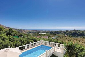 Beautiful villa with private pool and terrace with panoramic sea views