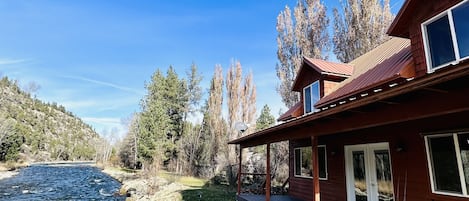 The Stillwater River, a Blue Ribbon trout stream, is right out your back door.