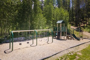 Complex Playground with shared grills