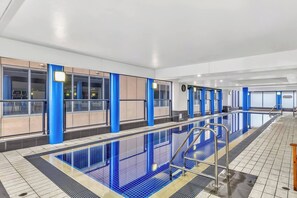 A swimming pool is onsite for cooling down on hot summer days and relaxation, and is also long enough for those who practise laps for your fitness regime. 
