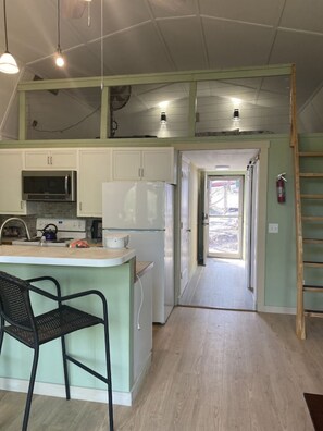 Bar seating area