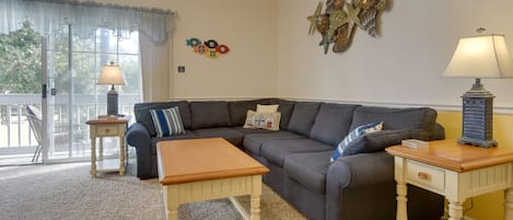 Sunset Beach Vacation Rental | 2BR | 2BA | 814 Sq Ft | Stairs to Access