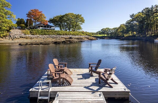 River House Dock on Kennebunk River