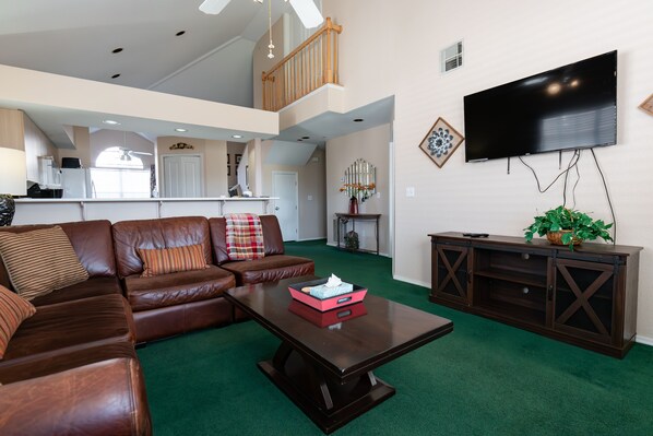 Living Room~ HDTVs Throughout
