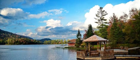 Gazebo on Big Moose Lake