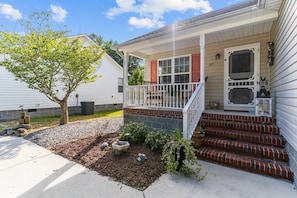 Only 5 steps to enter the house & no stairs inside