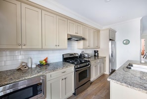Fully Stocked Kitchen
