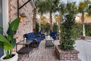 Plenty of room to relax on the outdoor porch