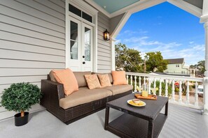 Incredible outdoor space on a private balcony