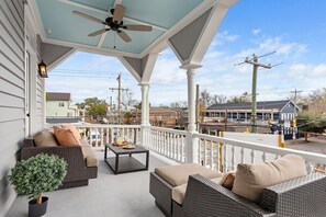 Incredible outdoor space on a private balcony