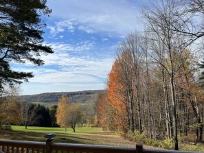 Valley view from back deck