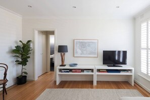 Enjoy some TV or immerse yourself in a good book while lounging on the comfortable sofa.