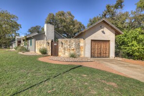 Welcome to 406 Lodge-A, nestled in a four-unit complex. Enjoy the luxury of a private entrance and your personal hot tub. The backyard, featuring a fire pit and grill, is the only shared space.