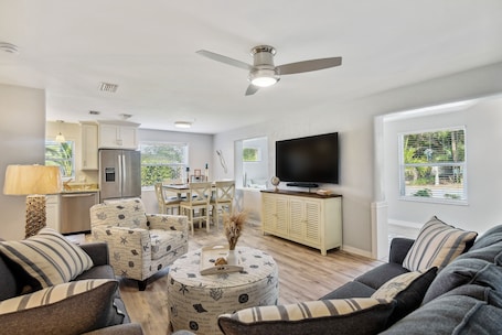 New Smyrna Beach Vacation Rental | 2BR | 1BA | 1,700 Sq Ft | 1 Step Required