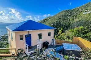 Water + Sky USVI | Coral Bay Villa at 350 ft. elevation