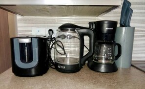 Kaffe och/eller kaffebryggare