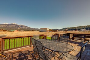 Private Deck | Backyard | Hot Tub | Grill | Fire Pit | Mountain Views