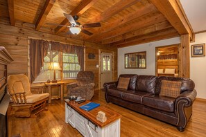 Living Room Seating at Tammy's Place At Baskins Creek