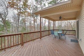 Deck | Forest Views | Gated Community