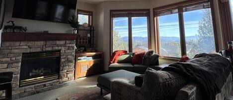 Family Room with gorgeous views