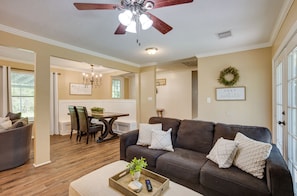 Living Area | Queen Sleeper Sofa