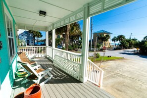 First level covered balcony - First level covered balcony