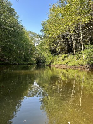 swimable river on prperty