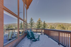 Deck | Gas Grill | Mountain Views