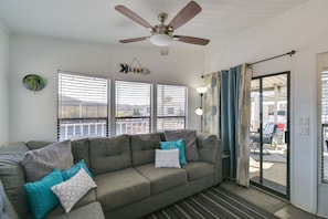 Living Room | Queen Sleeper Sofa | Flat-Screen TV
