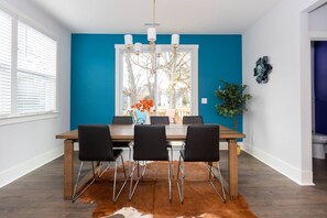 For sitting down as a family or entertaining
