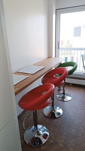 Dining area in the kitchen