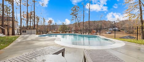 This entire private fenced-in pool is all yours to enjoy! Reach out with any questions!