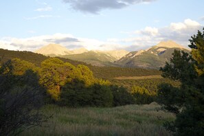 Peaks from Wildflower patio