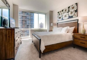 Spacious, Private Bedroom with Premium Linens and