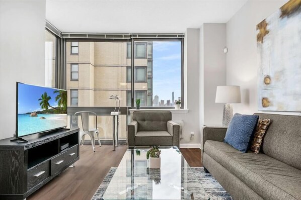 Jersey City 2 Bedroom Living Room