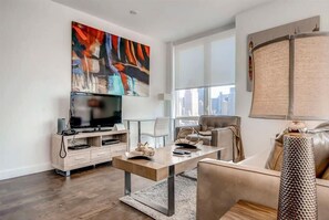 Midtown West New York 1 Bedroom Living Room