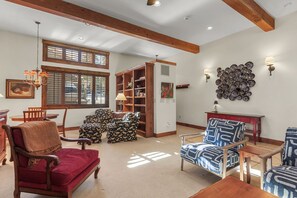 View from the fireplace