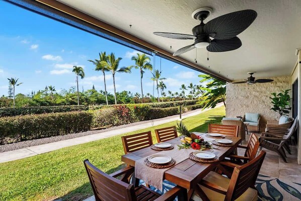 Outdoor dining