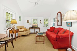 Living Room: Sink into comfort. This living room is your perfect spot to curl up with a good book or good company.