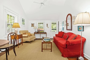Living Room: Sink into comfort. This living room is your perfect spot to curl up with a good book or good company.