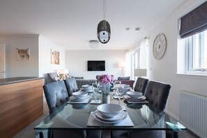 Lounge, Dining area and Kitchen - Ground Floor Apartment (3)