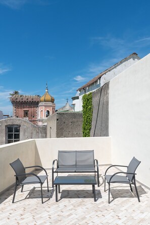 Panorama over the rooftops of Forio