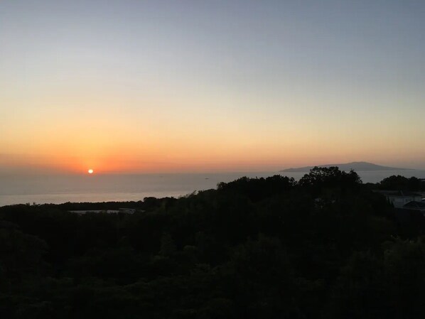 sunrise from balcony