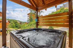 Bain à remous extérieur