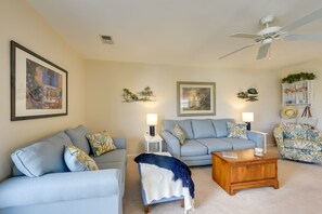 Living Room | Main Floor | Smart TV | Ceiling Fans